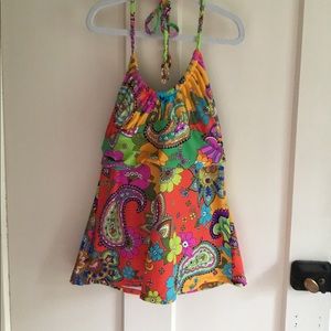 Trina Turk tankini size 8
